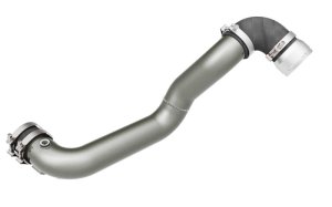 Ford F-150 Charge Pipe Kit - K&N Engineering - Free-Flowing Aluminum Tubes - Gunmetal Gray - `15-`22